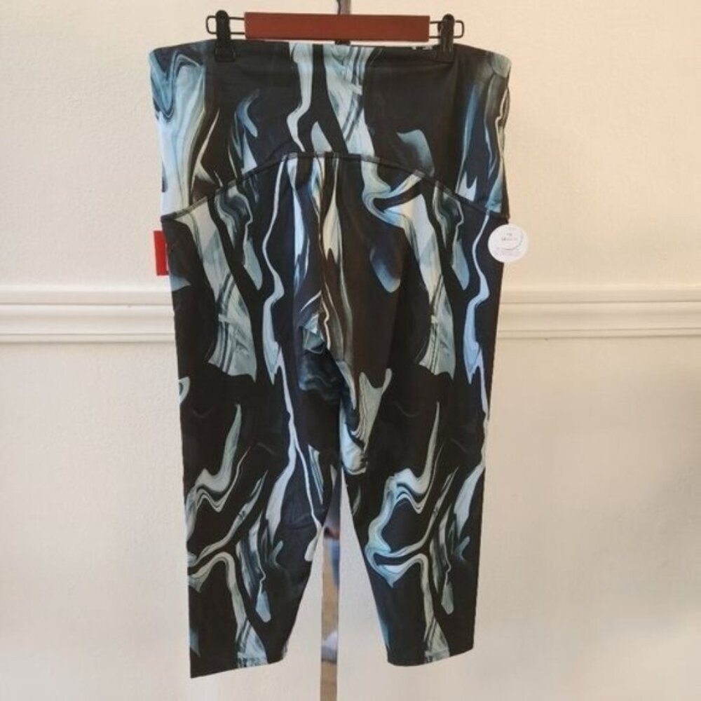 Spanx Booty Boost Active Marbled  Leggings size 3X - Picture 11 of 12